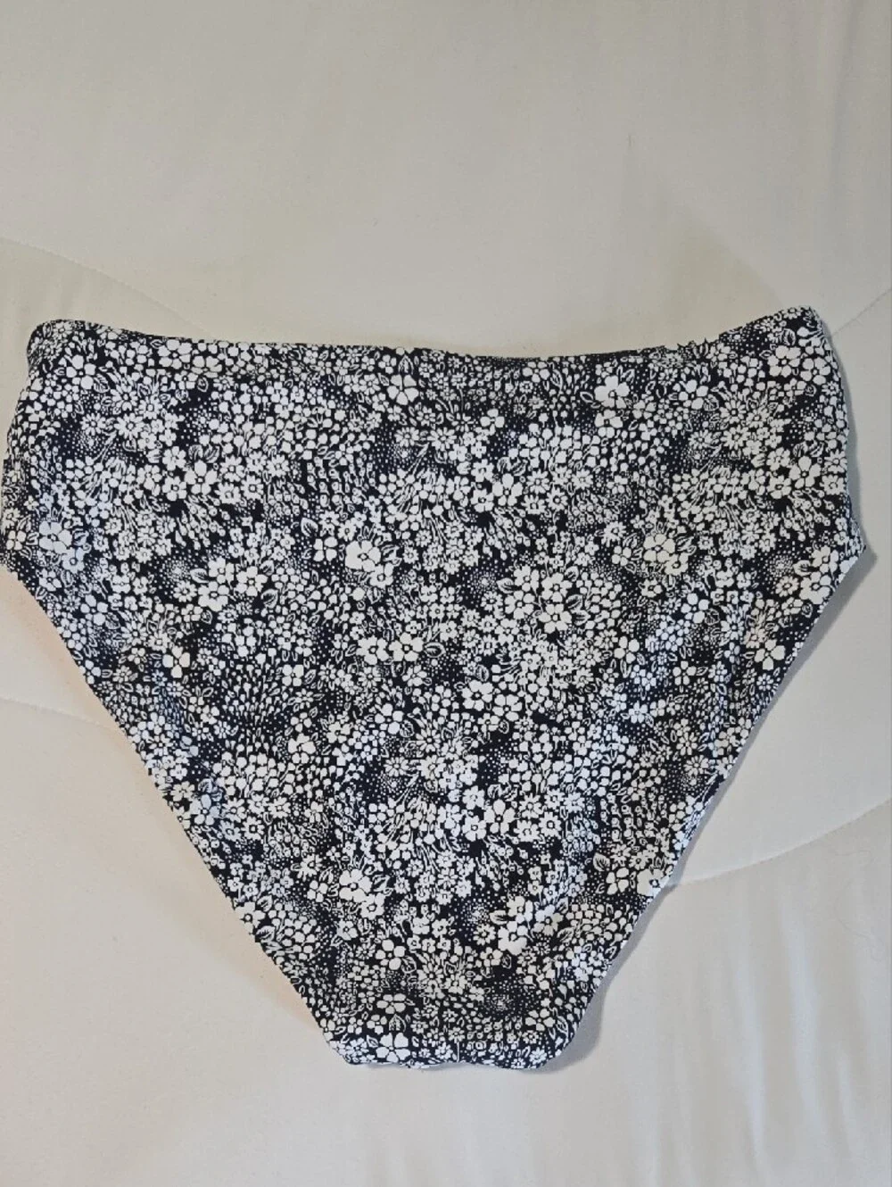 J CREW Women’s High-Waist Floral Swim Bottoms in Valley Floral Size L
